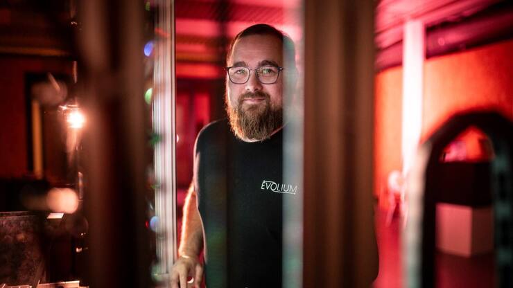 Alexandre Staub, fondateur de la start-up valaisanne Evolium Technologies