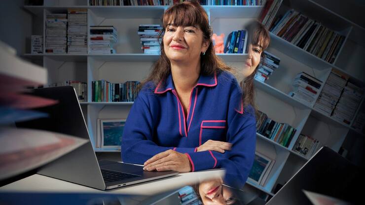 Paule Goumaz, cofondatrice de la plateforme d'aide à l'autoédition Chatty Elephant.