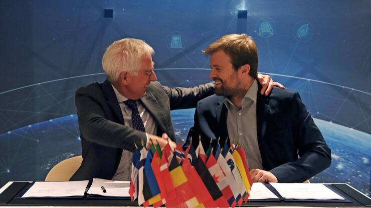 Emile de Rijk et Javier Benedicto