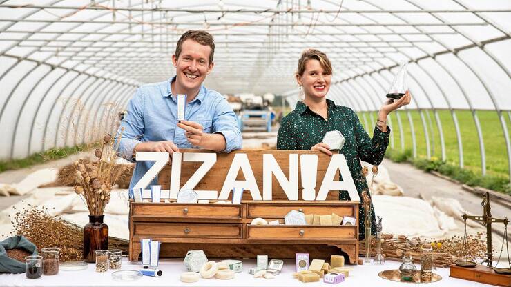 Tulipan Zollinger  et Anneleen Lavigne, les deux cofondateurs  de Zizania.