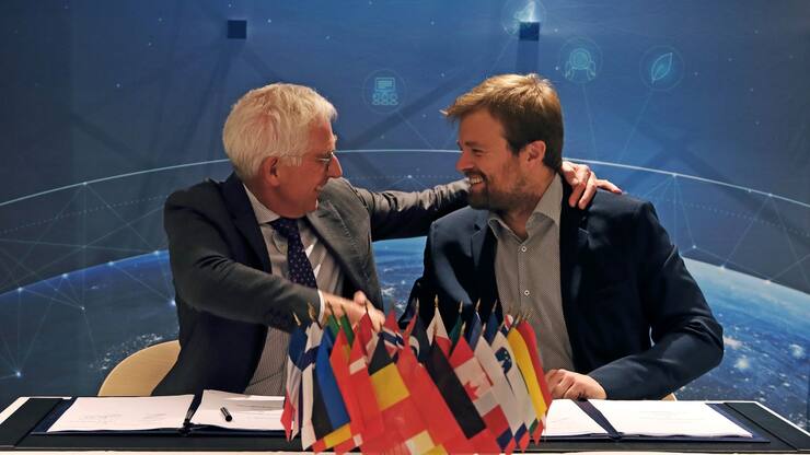 Emile de Rijk et Javier Benedicto