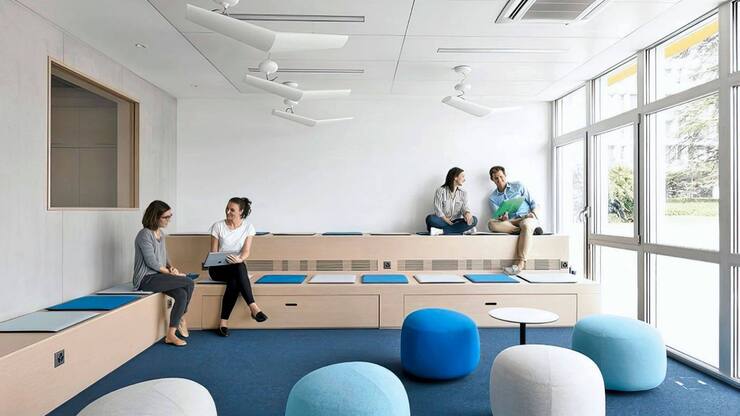 La Vaudoise Assurances ne fait pas appel à des médecins du travail mais travaille avec d’autres spécialistes, en ergonomie par exemple.