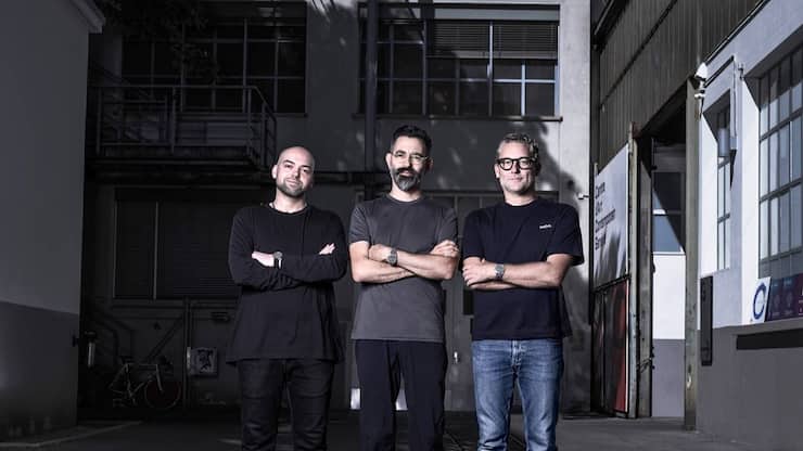 Durant le covid, Amr Sindi, Barth Nussbaumer, Manuel Emch (de gauche à droite) créent Kollokium