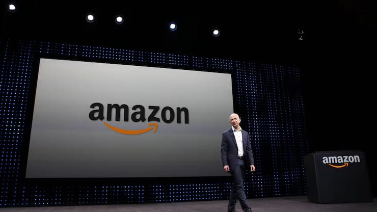 Jeff Bezos, fondateur d'Amazon. 
