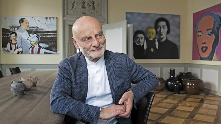 Ueli Sigg, Kunstsammler, Schloss Mauensee LU, 2016, Fotos: Geri Born