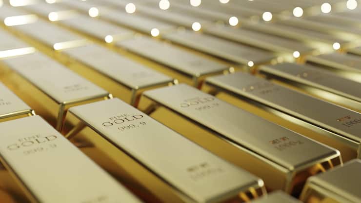 Des lingots d'or face à un nouveau risque de correction