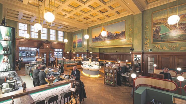 Tibits a transformé en 2018 le mythique Buffet de la Gare de Lausanne. Au total 1300 commerces sont situés dans les gares en Suisse. 