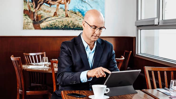 Didier Bonny est le fondateur de la start-up installée dans l’incubateur de l’EHL. 