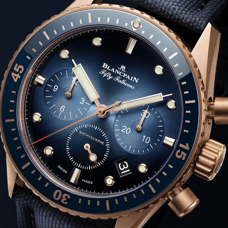 <p>La Blancpain Fifty Fathoms fêtera ses 50 ans cette année.</p>