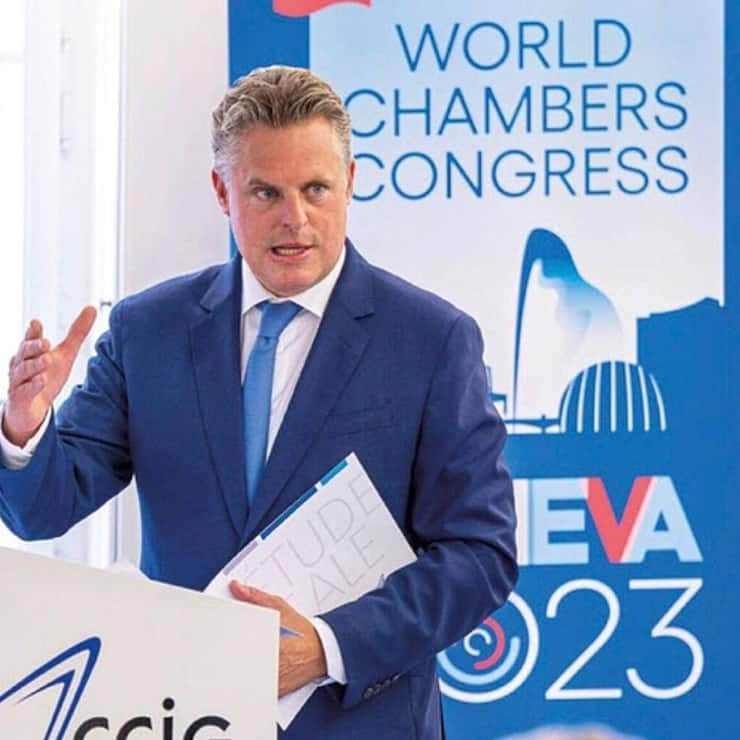 Vincent Subilia, directeur général de la Chambre de commerce