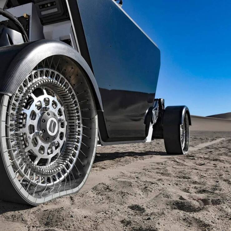 Les roues de Venturi Lab équiperont le rover FLEX, qui sera déposé en 2026 par la fusée Starship de SpaceX.