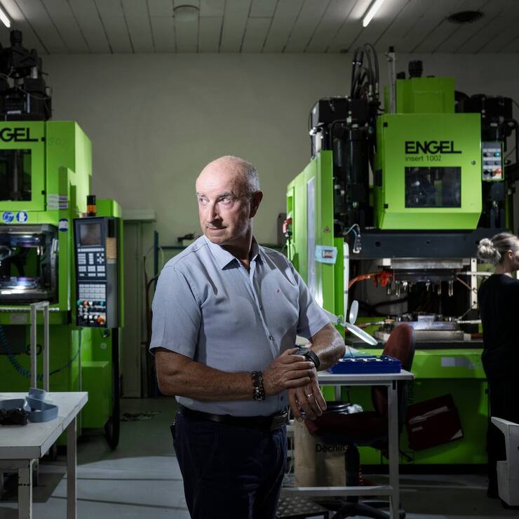 Christian Tissières, dirigeant de Mestel