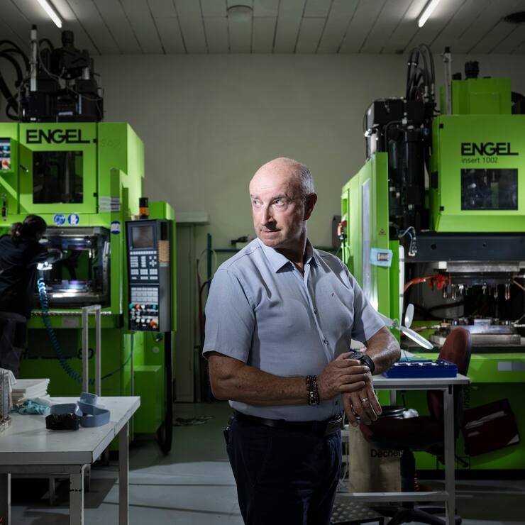 Christian Tissières, dirigeant de Mestel