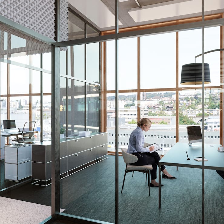 Des espaces de travail modernes et polyvalents