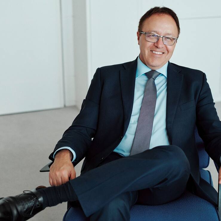 <p>Jean-Daniel Laffely, CEO de Vaudoise Assurances. </p>