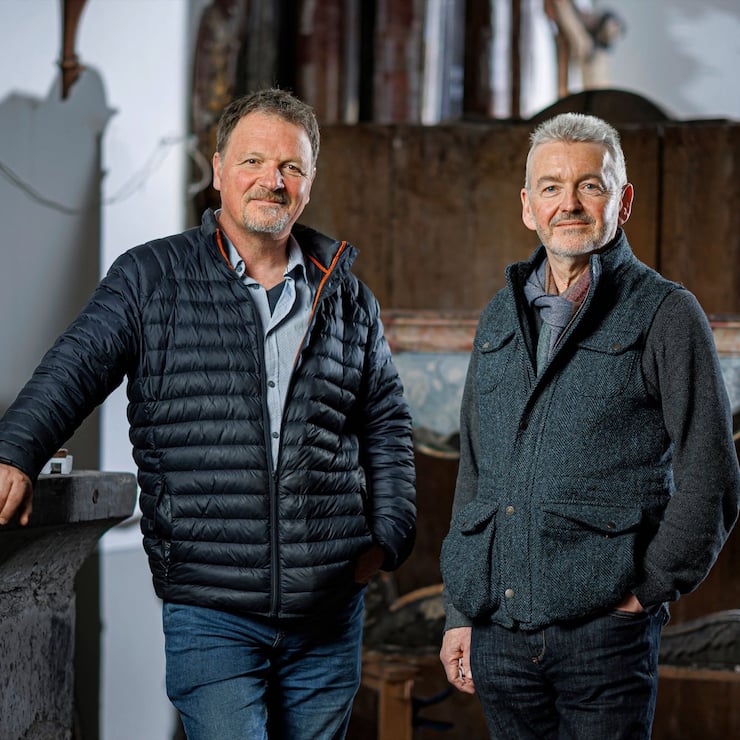les coulisses du luxe  Olivier Guyot et Julian James Les chirurgiens du patrimoine