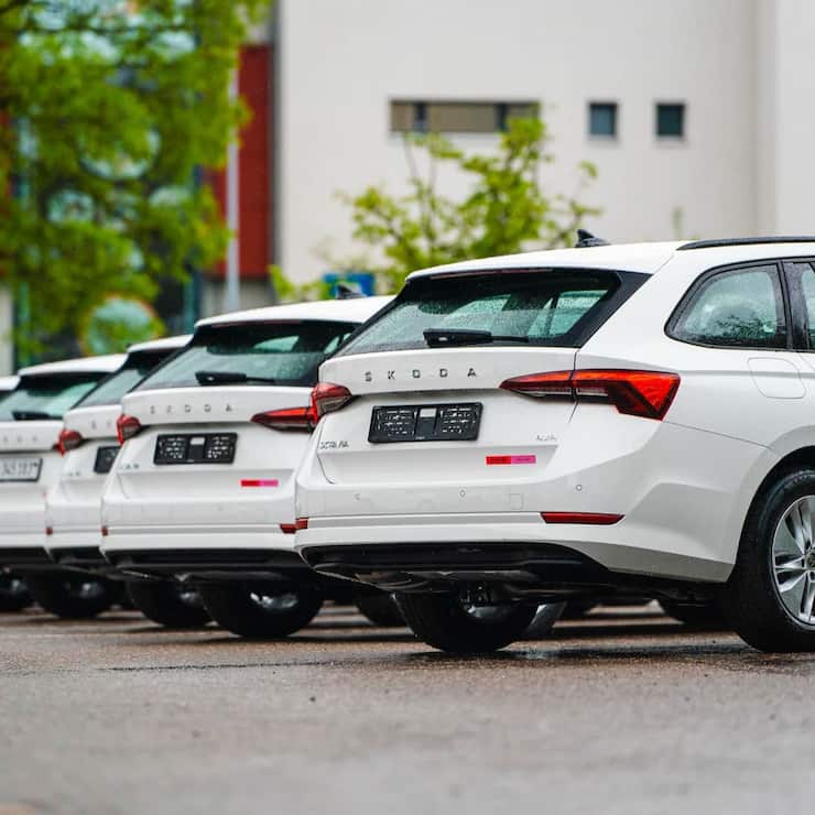 Le constructeur Škoda a fait son entrée dans le top ten des modèles de véhicules de flotte.