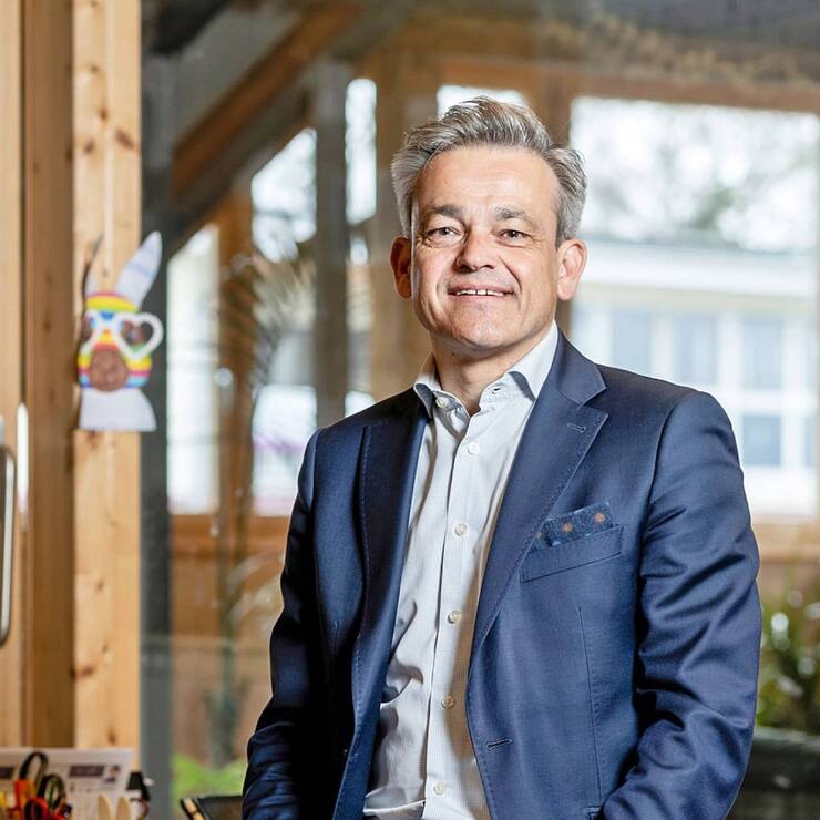 Chistophe Santschi, directeur de l'école Mont-Olivet de Vich