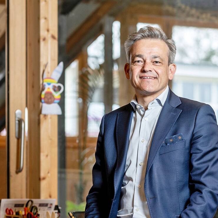 Chistophe Santschi, directeur de l'école Mont-Olivet de Vich