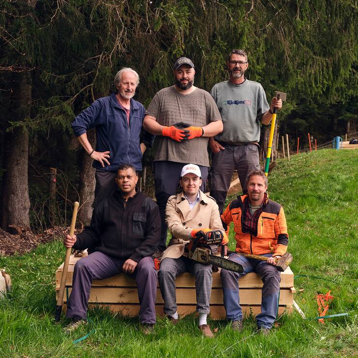 Einsatz für Wildbienen
