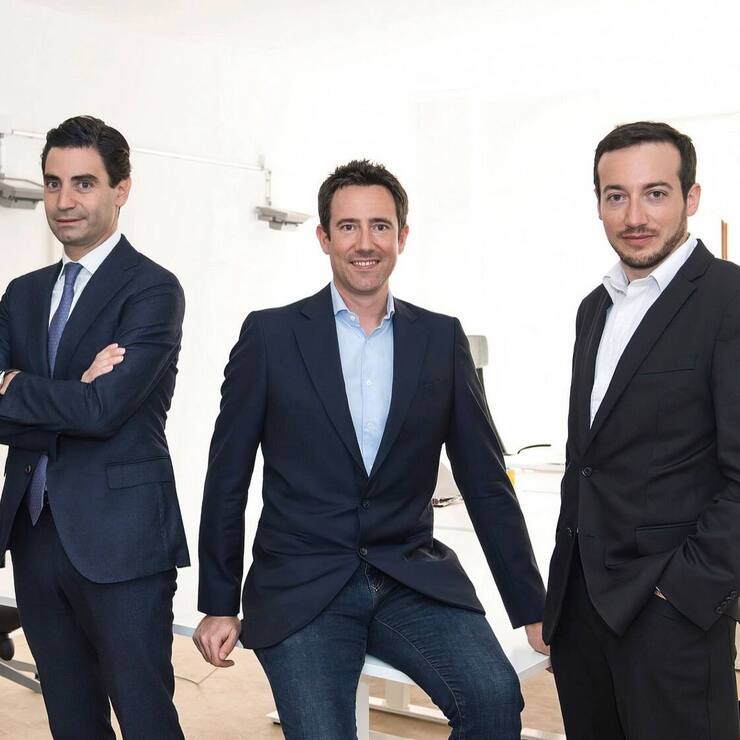 Les fondateurs de Taurus: Lamine Brahimi, Oren-Olivier Puder, Sebastien Dessimoz, et Jean-Philippe Aumasson.