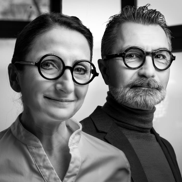 Anne-Sophie Pic et David Sinapian forment un duo à la tête du Groupe Pic, aujourd’hui présent aux quatre coins du monde.