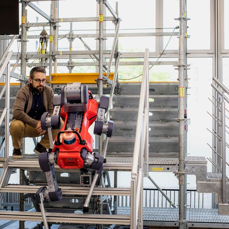 Dr. Peter Fankhauser, ANYbotics Co-fondateur & CEO