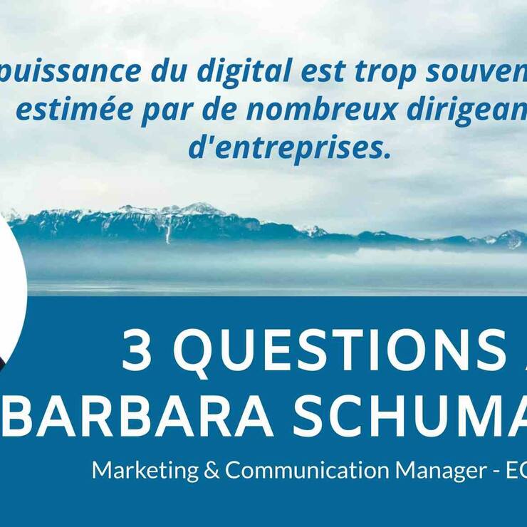 3 questions à Barbara Schumacher