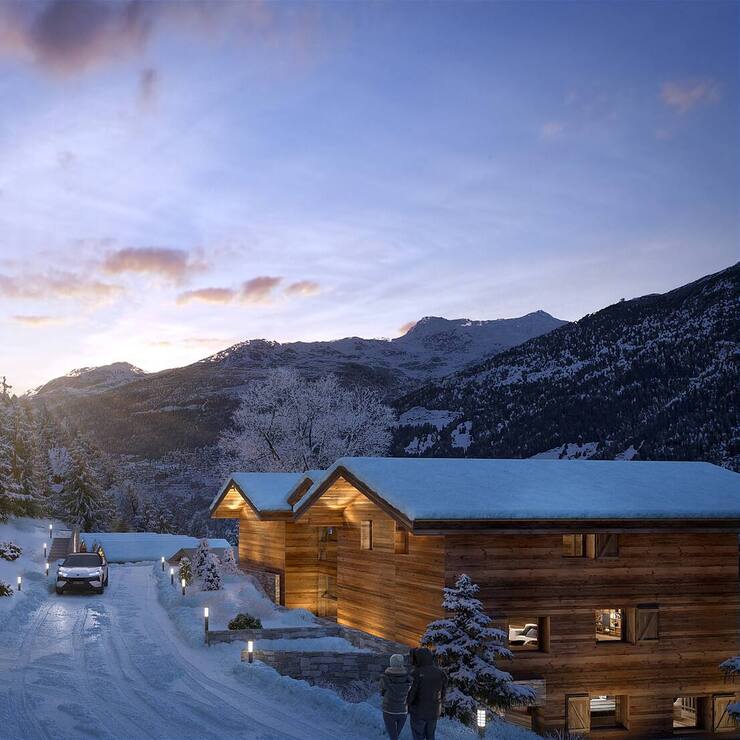 L’Impériale: un projet rare de résidences secondaires à Grimentz