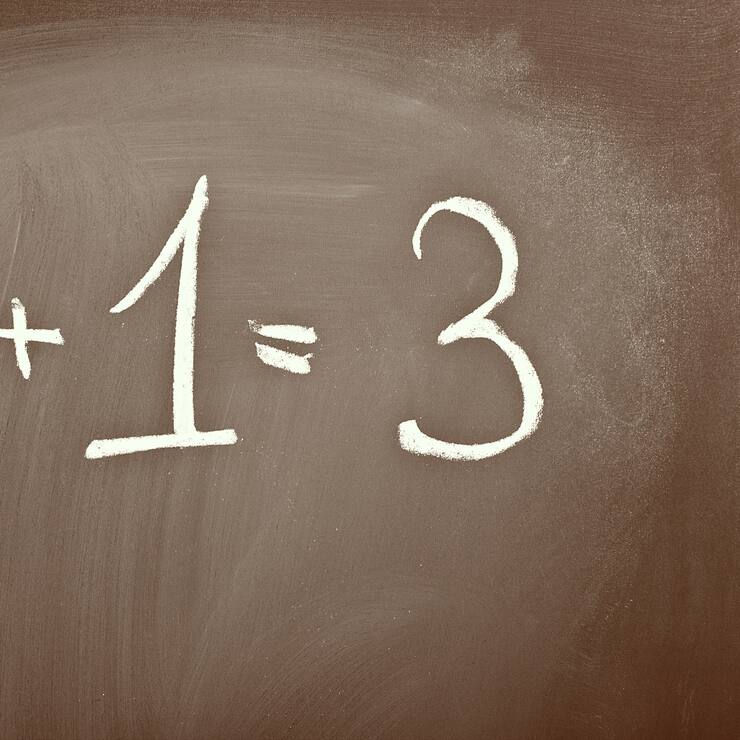 1 + 1 = 3: succession fructueuse rime avec plus-value