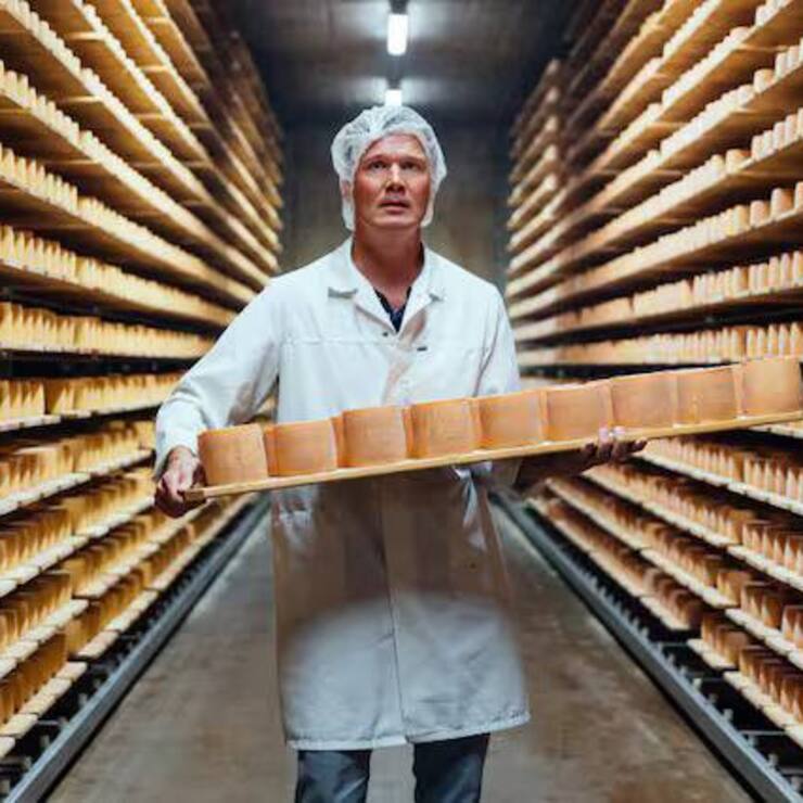 Conséquence des 39%? Florian Spielhofer se retrouve avec 17 tonnes de fromage sur les bras.