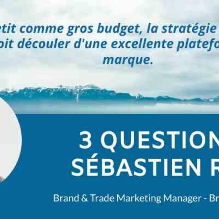 3 questions à Sébastien Roux