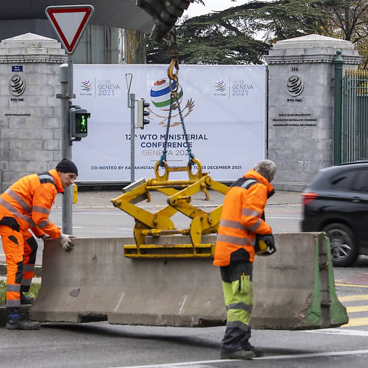 Des dizaines de pays dont la Suisse ont réussi à régler les derniers obstacles pour un accord sur le commerce des services en marge de l'Organisation mondiale du commerce (OMC) à Genève (archives).
