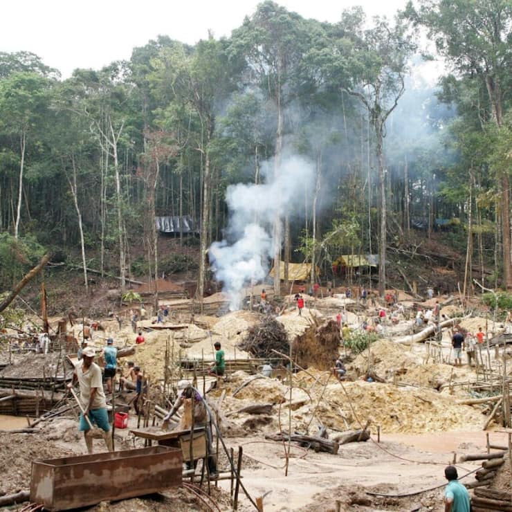 Le président brésilien Jair Bolsonaro est favorable à l'autorisation d'activités minières et agricoles dans la forêt amazonienne, ce qui mène à sa déforestation (archives).