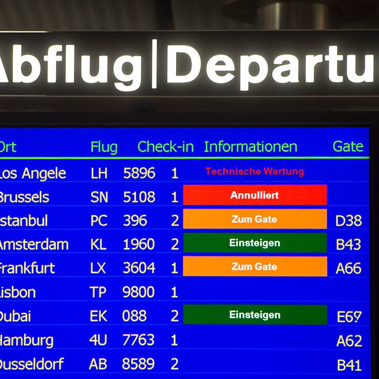 Les retards et les annulations risquent de se produire souvent dans les aéroports cet été. (Photo d'archives)