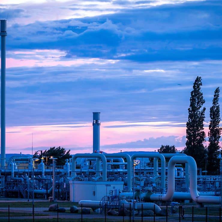 Le gazoduc Nord Stream 1 à Lubmin joue un rôle clé.