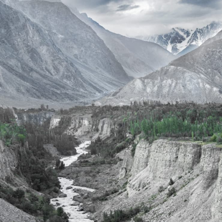 Le plus grand fleuve d'Asie du Sud, l'Indus, qui traverse notamment le Pakistan, ne sera plus en mesure de répondre à 79% des besoins de la demande actuelle (archives).
