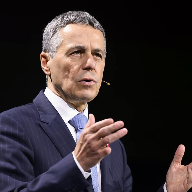 Lors du congrès des Suisses de l'étranger à Lugano, le président de la Confédération Ignazio Cassis a relevé que les menaces envers la démocratie ne viennent pas seulement de l'extérieur mais aussi de l'intérieur (archives).