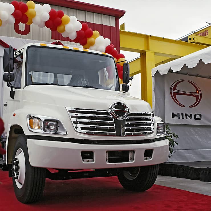 La filiale camions du géant automobile nippon reconnaît des soucis d'endurance affectant près de 100'000 camions. (archive)