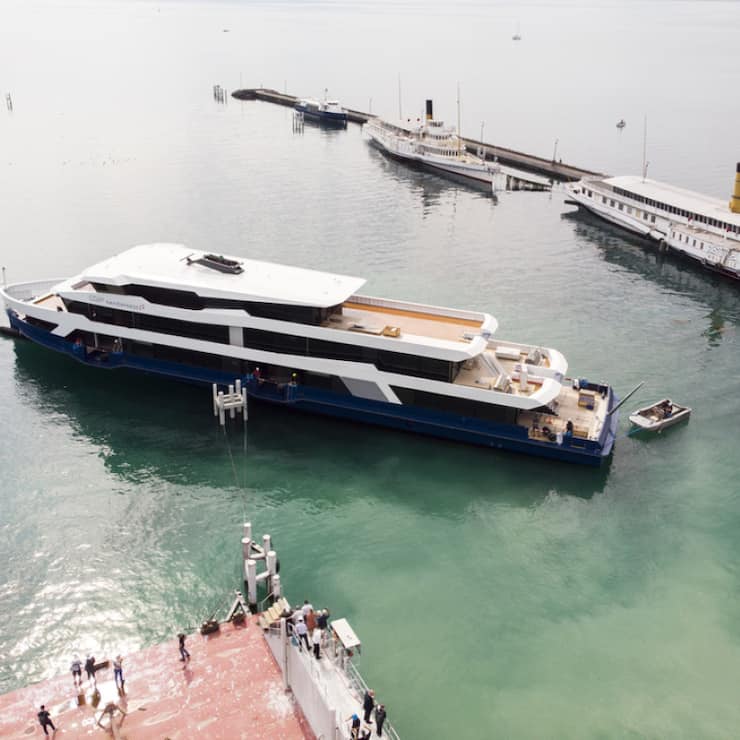 Le premier Naviexpress assurera une vingtaine d'allers et retours chaque jour entre Lausanne et Evian (F). La fréquence passera à 45 minutes entre chaque départ le matin et le soir contre 1h20 aujourd'hui.