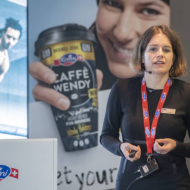 L'actuelle directrice financière (CFO) d'Emmi, Ricarda Demarmels, reprendra la tête du groupe à compter du 1er janvier 2023. (archives)