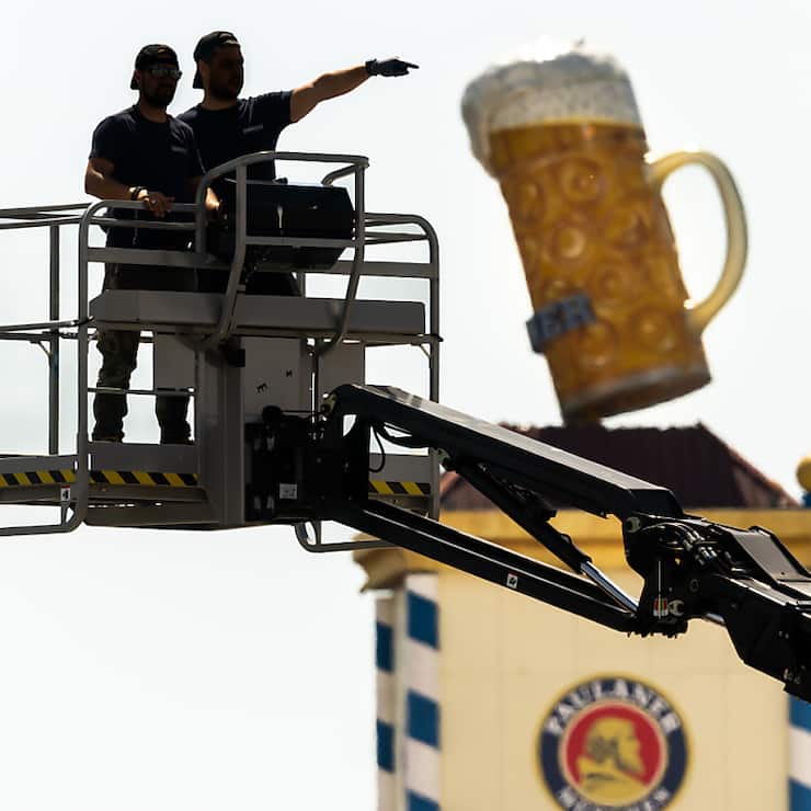 Le produit intérieur brut (PIB) allemand risque fort de reculer au quatrième trimestre de l'année en cours et au premier de la suivante, ce qui serait synonyme de récession pour la première économie européenne. (archives)