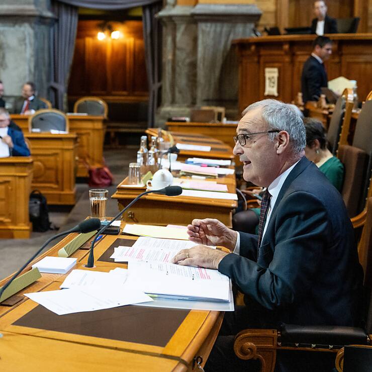 Le conseiller fédéral Guy Parmelin a assuré que l'approvisionnement en denrées alimentaires était assuré (archives).
