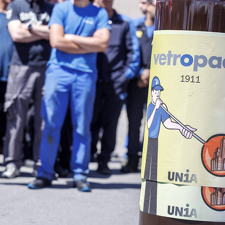 Un plan social a été trouvé pour les collaborateurs de Vetropack à St-Prex (VD) concernés par les suppressions de postes (archives).