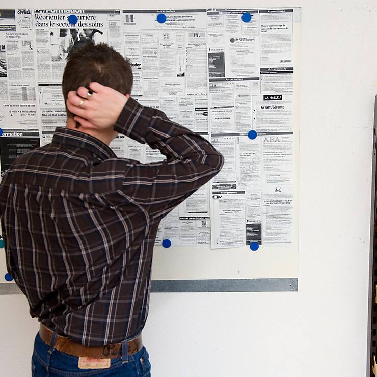 A un horizon de cinq ans, l'estimation du taux de chômage a bondi de deux dixièmes de point de pourcentage à 2,5%. (archive)