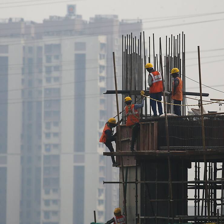 Fosroc est en particulier présent en Inde, où le secteur de la construction est en plein boom (archives).