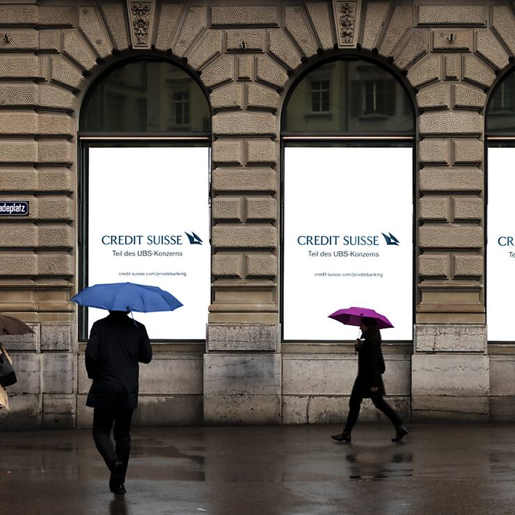 Les clients de Credit Suisse continueront d'interagir avec le numéro un bancaire helvétique via les plateformes et outils existants de Credit Suisse pendant une phase de transition (archives)