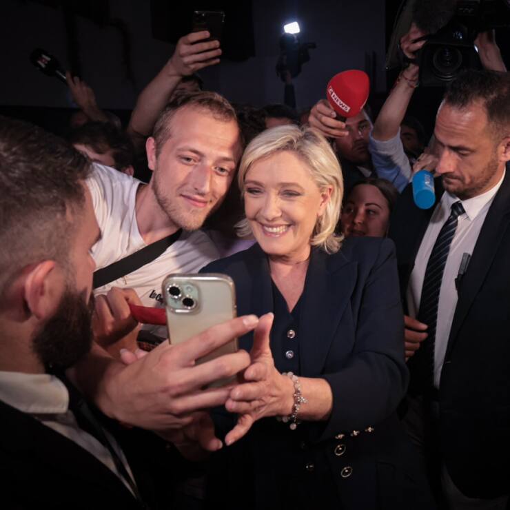 Les marchés "s'accomodent sans mal" de l'installation de l'extrême droite en France, selon une spécialiste de la régulation bancaire. (archive)