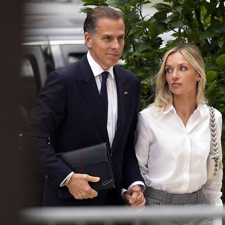 Hunter Biden avec sa femme Melissa Cohen Biden