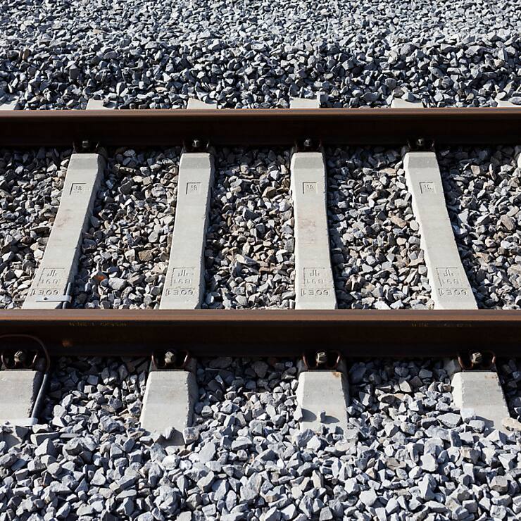 Aucun train ne circulait mercredi matin entre Schaffhouse et Singen en Allemagne. (photo d'archives)